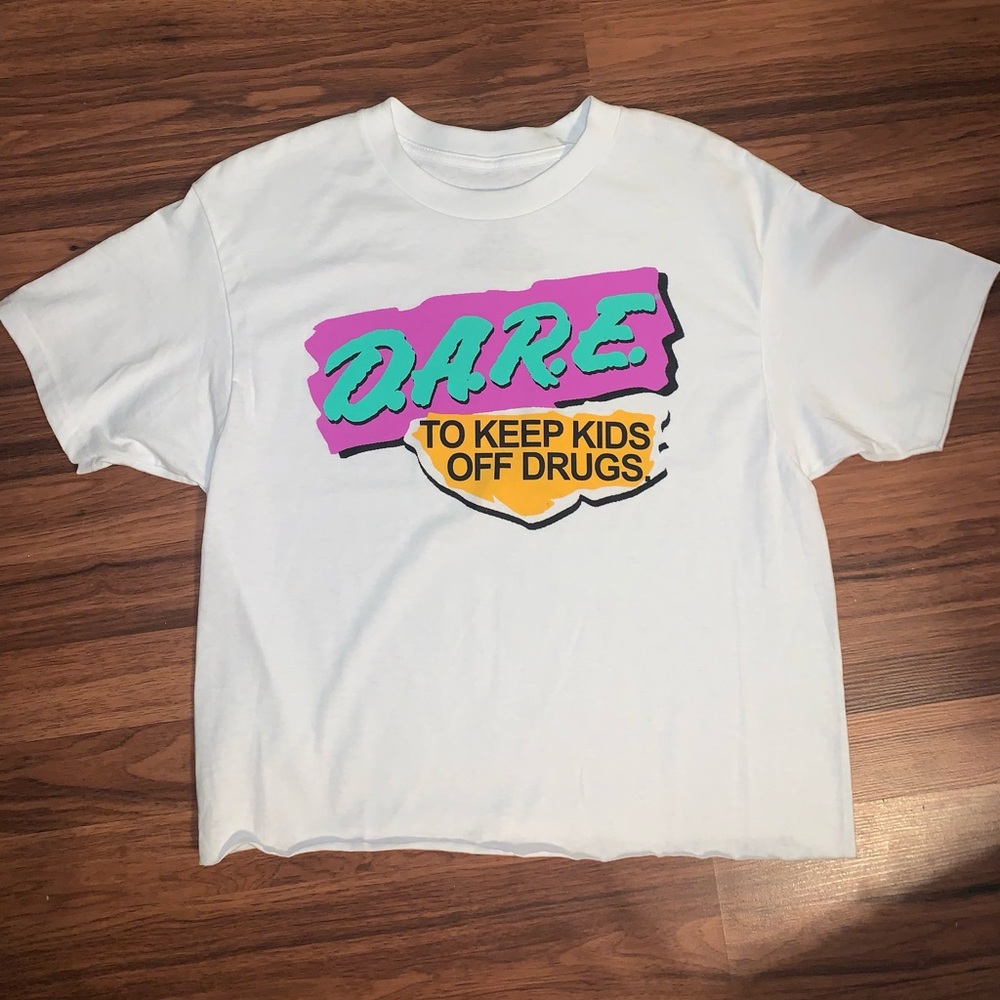 Vintage 90s-inspired D.A.R.E Tshirt